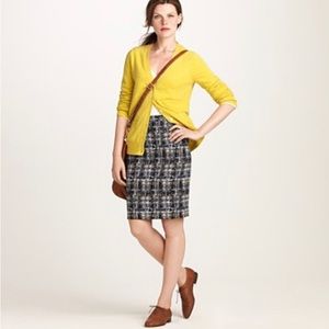 J. Crew Tweed Pencil Skirt